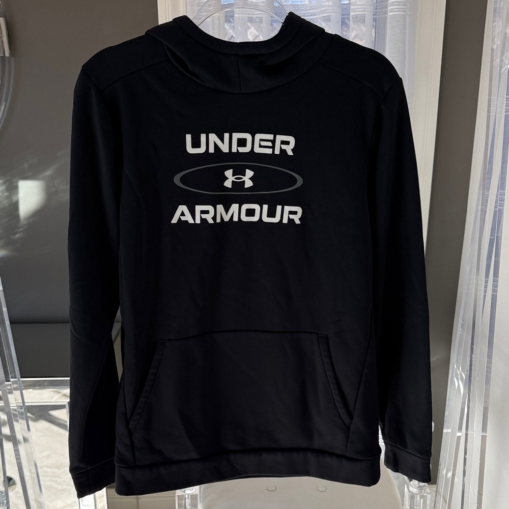 Under Armour Midnight Black Youth XL Hoodie Pullover